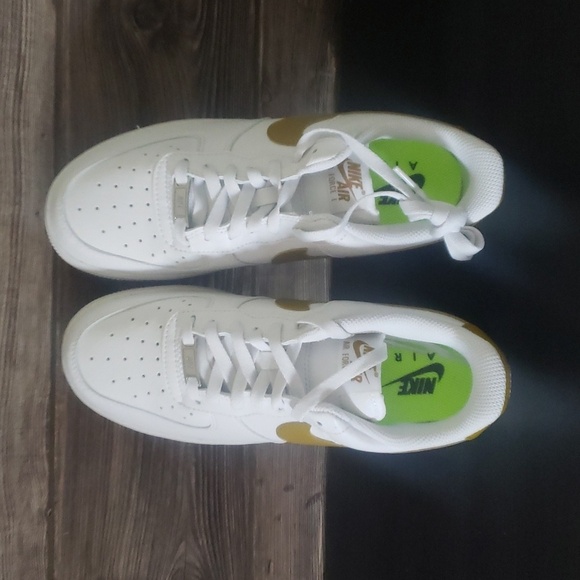 New Nike Air Force 1 07 NN AF1 Next Nature White Brown Sneakers - Picture 7 of 9